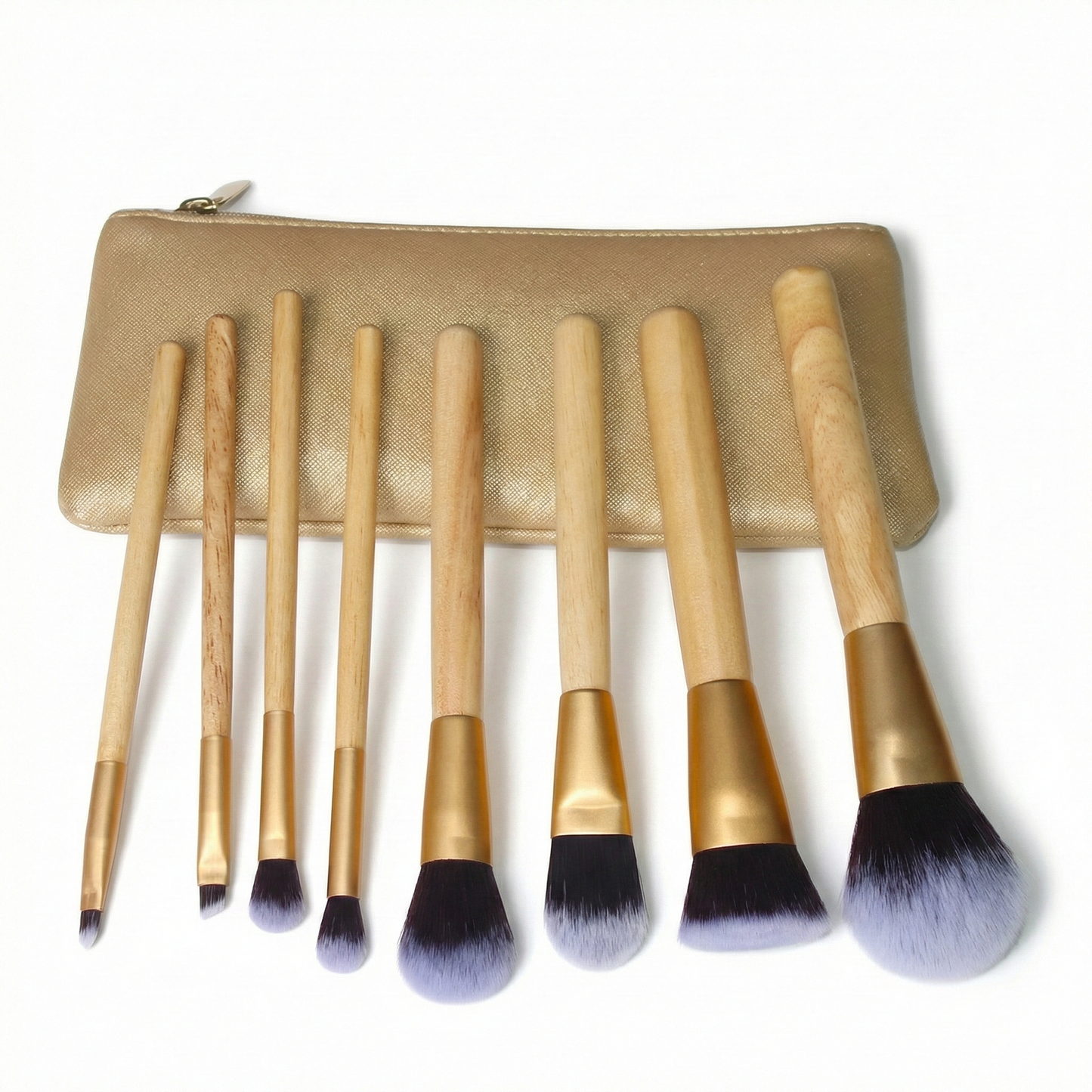 Roevana Artistry Set – 8-Piece Professional Makeup Brush Collection