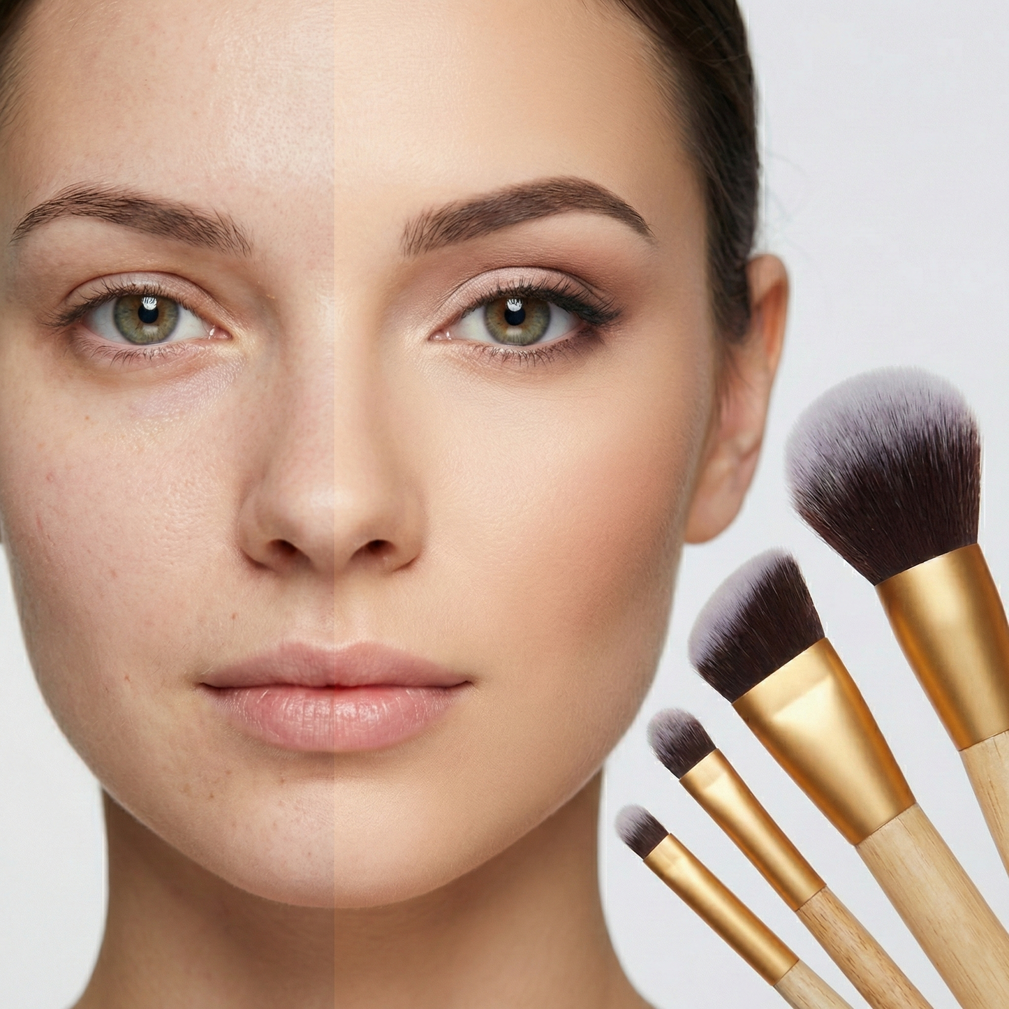 Roevana Artistry Set – 8-Piece Professional Makeup Brush Collection