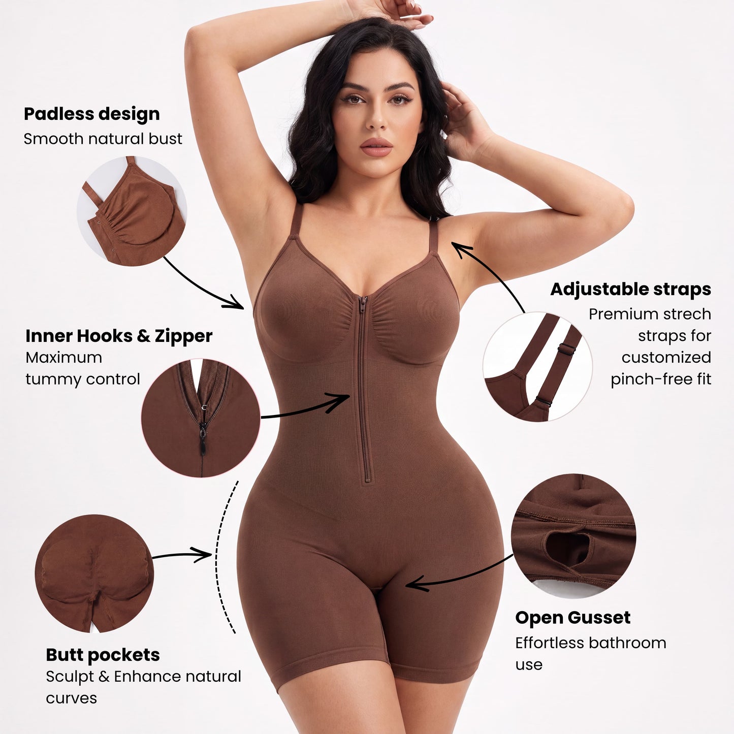 Roevana Silhouette Seamless Sculpting Bodysuit